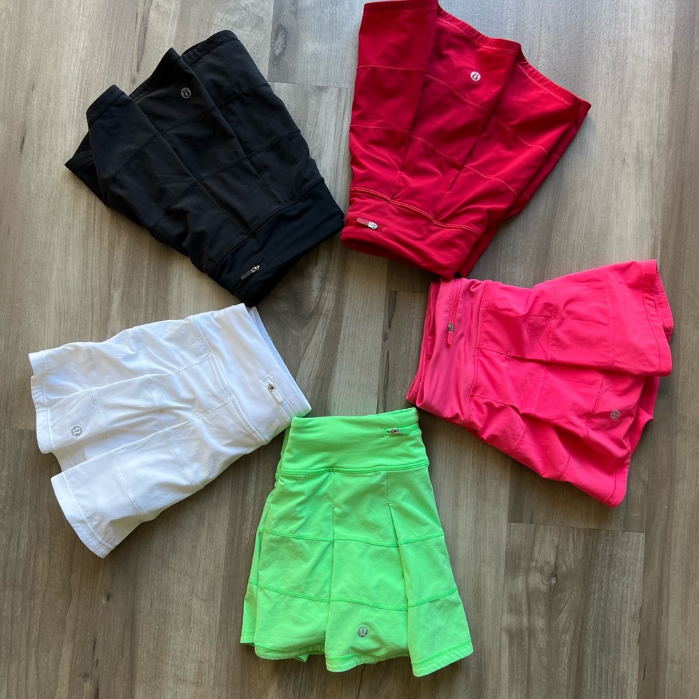 Lululemon Pace Rivals Size 4 Regular Length Bundle
